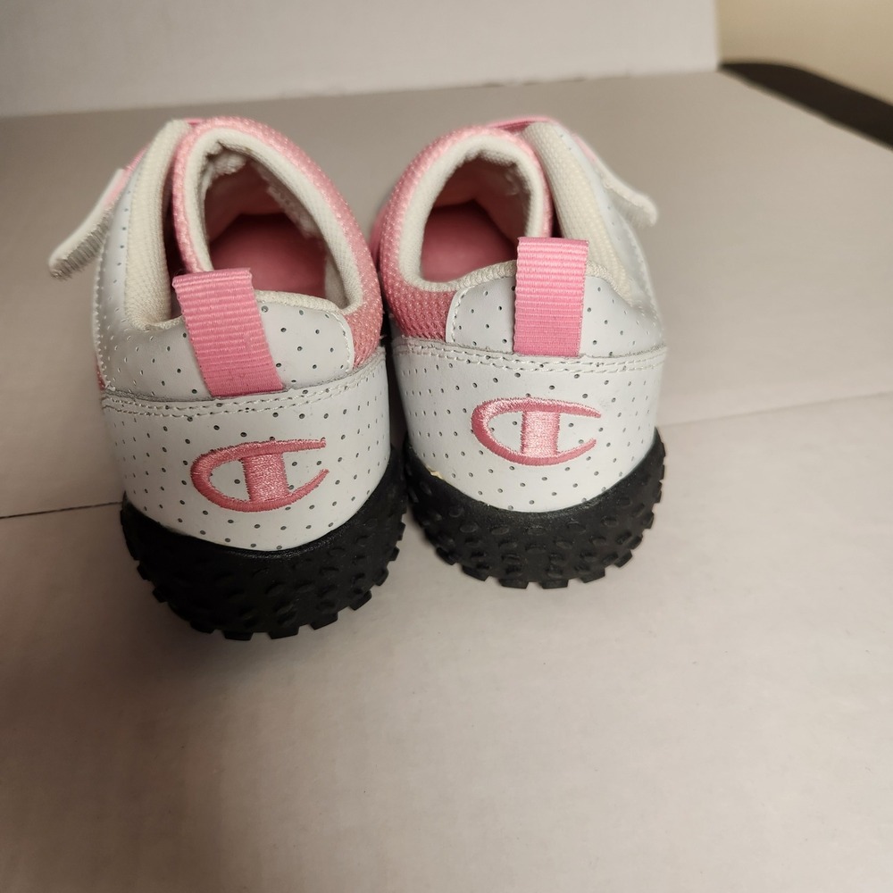 Champion Womens White Pink Perforated Mesh Slip On Sneakers 44930 Size 9.5 NEW - Picture 8 of 12